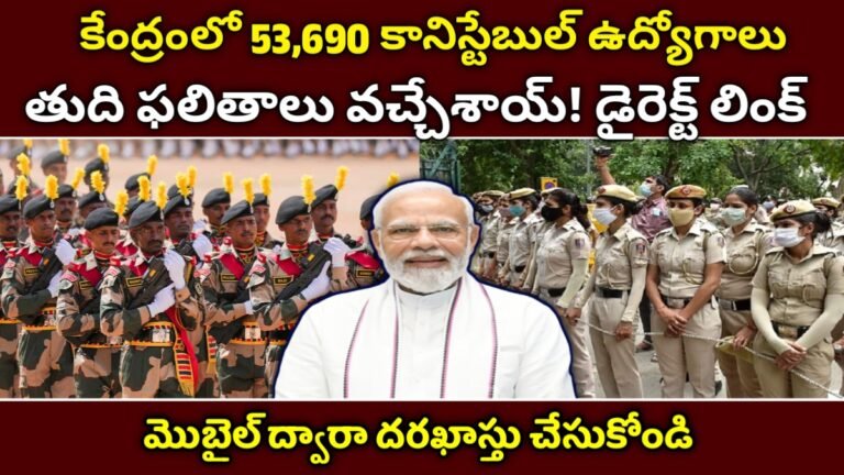 SSC Constable Recruitment 2026
