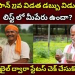 PM Kisan 22nd installment