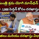 ప్రధానమంత్రి శ్రమ యోగి మాన్‌ధన్ యోజన